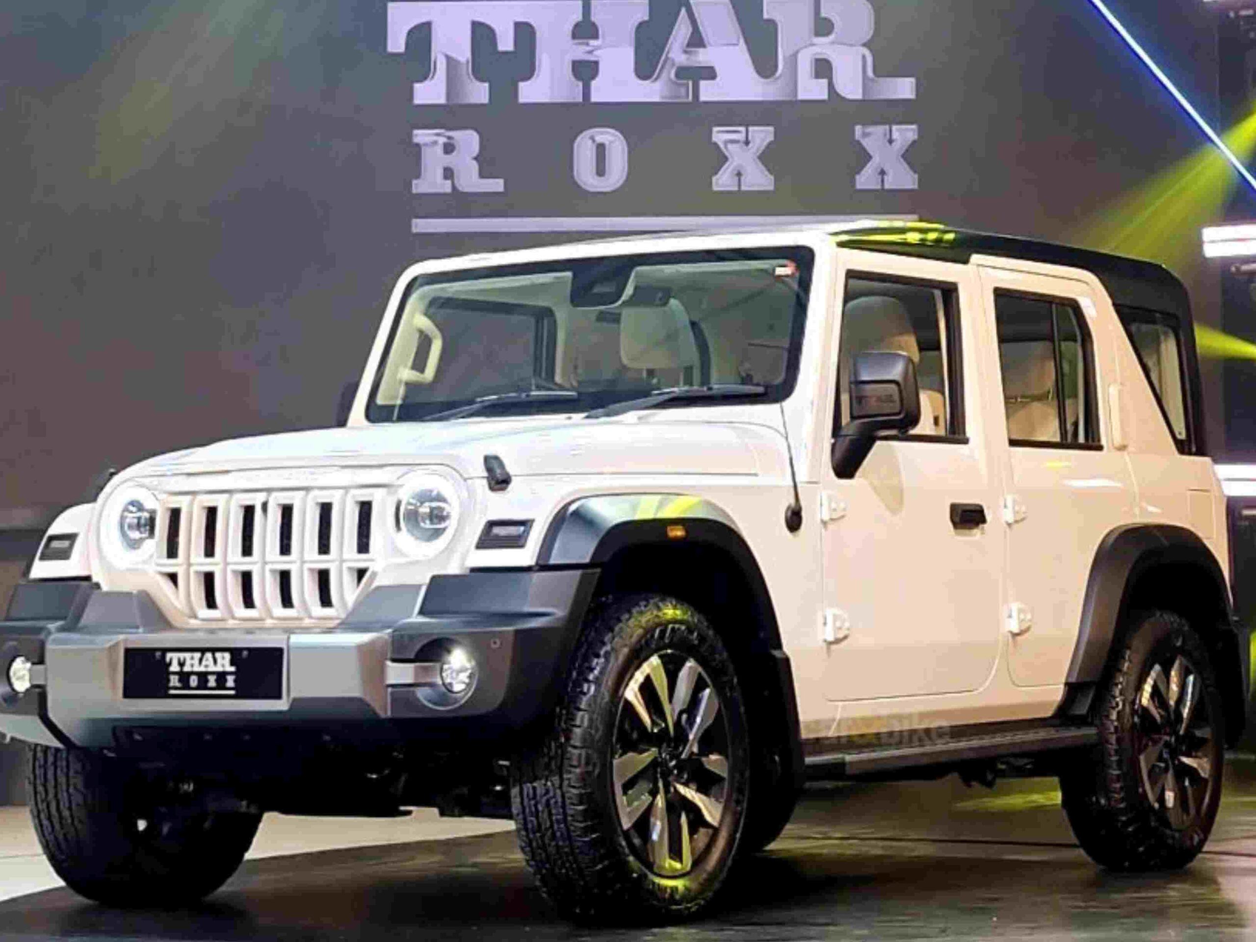 Mahindra Thar rox लाजवाब ऑफ रोडिंग suv दमदार परफॉर्मेंस और शानदार फीचर्स के साथ।